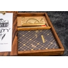Galen Leather Galen Leather Wooden Sketchbox Walnut