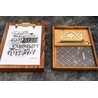 Galen Leather Galen Leather Sketchbox in Legno di Noce