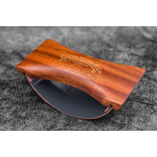 Galen Leather Tampone per Carta Assorbente in Legno di Mogano