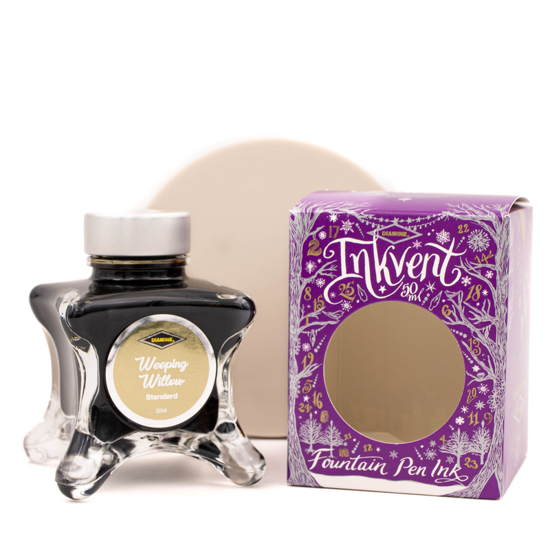 Diamine Diamine Inkvent Weeping Willow Ink Bottle 50 ml Purple Edition