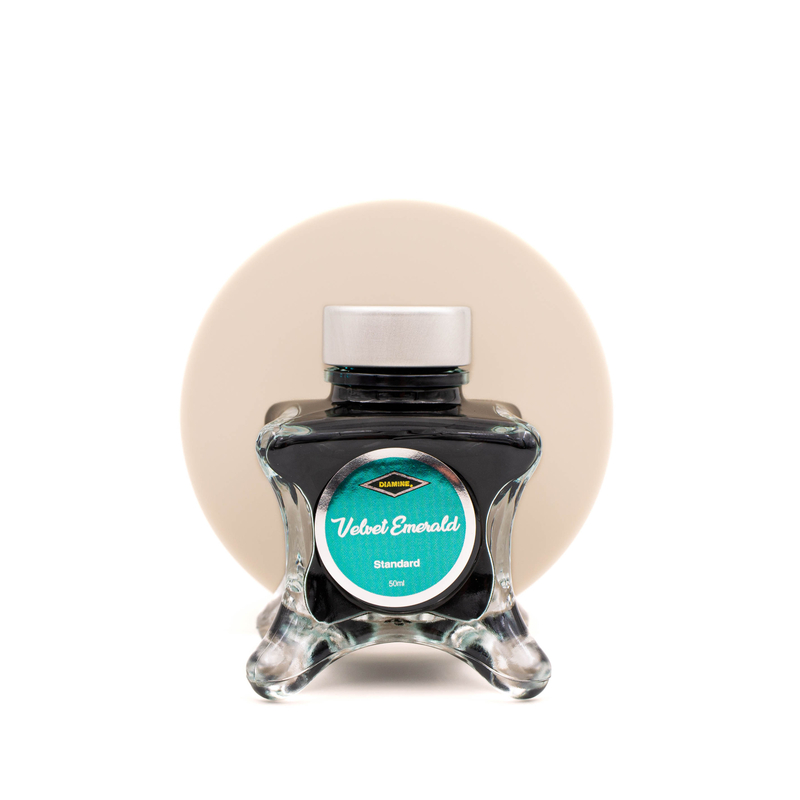 Diamine Diamine Inkvent Velvet Emerald Ink Bottle 50 ml Purple Edition