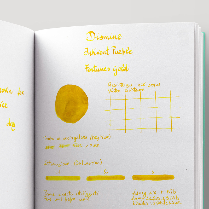 Diamine Diamine Inkvent Fortunes Gold Inchiostro 50 ml Purple Edition Chameleon
