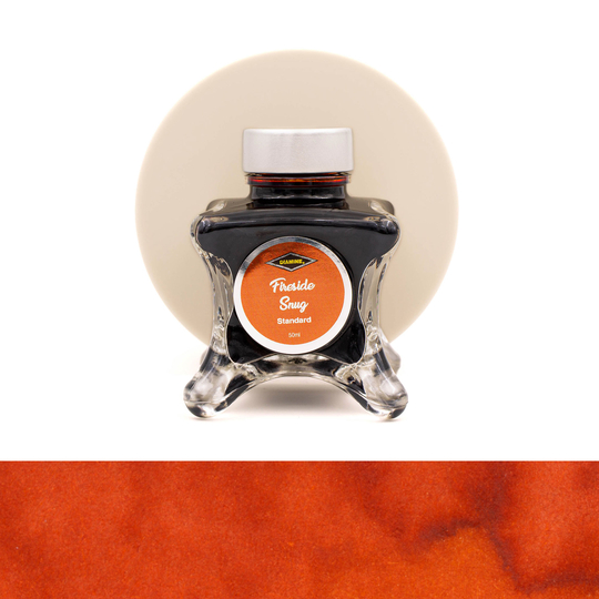 Diamine Inkvent Fireside Snug Ink Bottle 50 ml Purple Edition