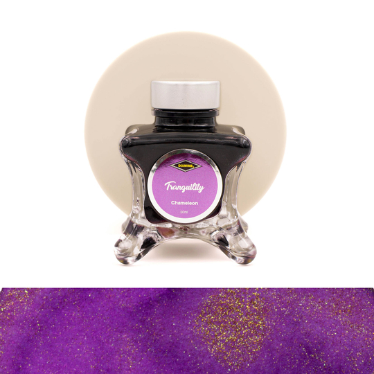 Diamine Inkvent Tranquility Ink Bottle 50 ml Purple Edition Chameleon