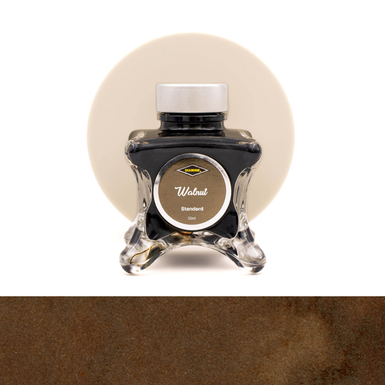 Diamine Inkvent Walnut Ink Bottle 50 ml Purple Edition