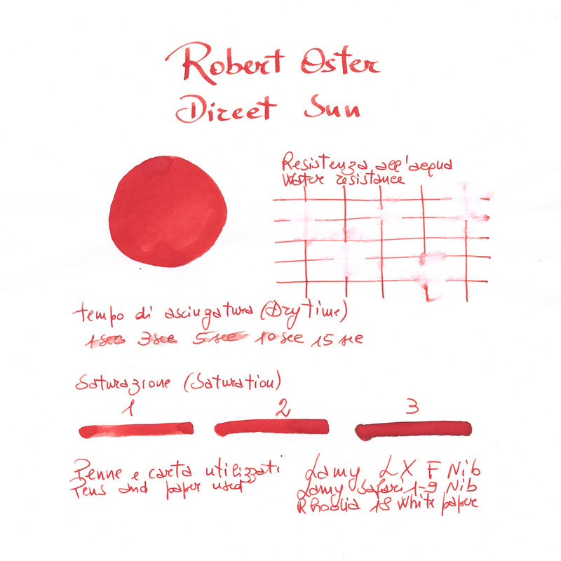 Robert Oster Direct Sun Ink Bottle 50 ml
