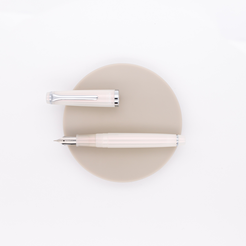 Sailor Lecoule Power Stone Penna Stilografica Pearl