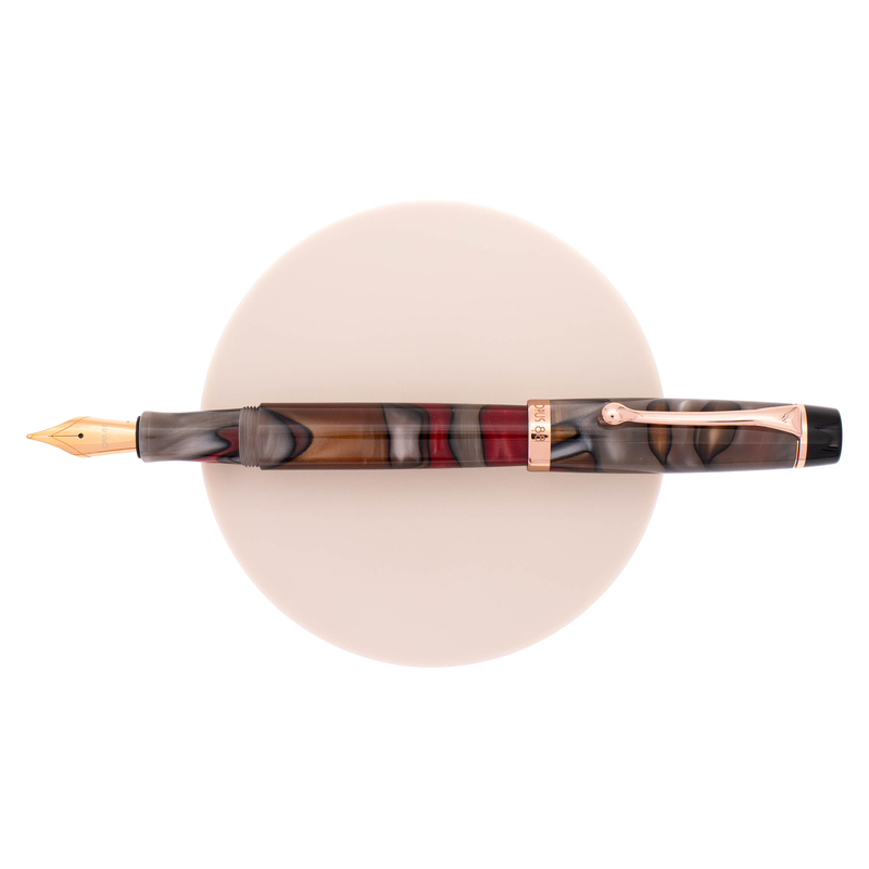 Opus 88 Opus 88 Harmony Penna Stilografica Red Grey Marble