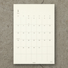MD Paper MD Paper Diary Sticker -L- Agenda 2026 Mensile Adesiva