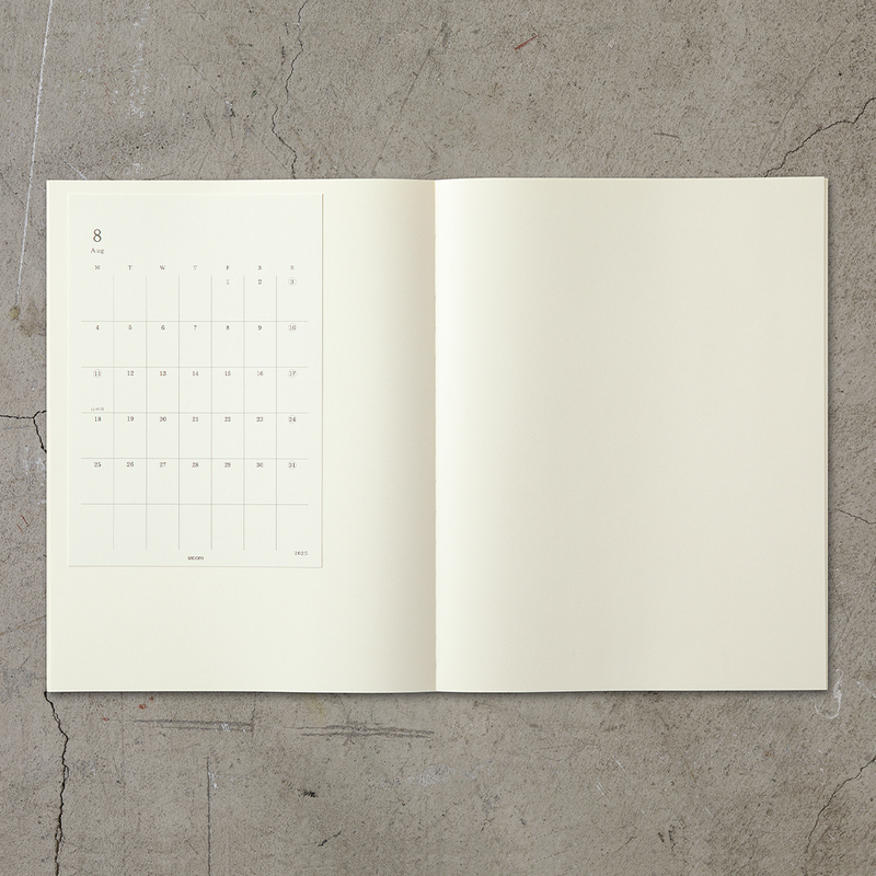MD Paper MD Paper Diary Sticker -L- Agenda 2026 Mensile Adesiva