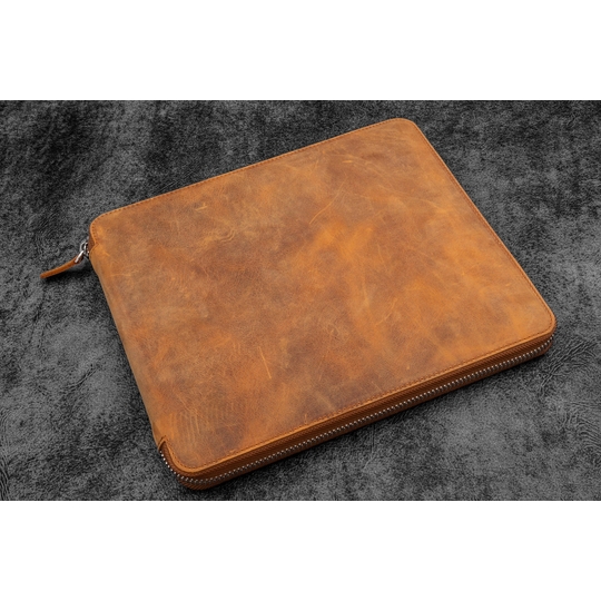 Galen Leather Portapenne in Pelle per Kaweco 60 Posti Crazy Horse Brown