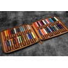 Galen Leather Galen Leather Collector Pen Case for 60 Kaweco Pens Crazy Horse Brown