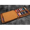 Galen Leather Galen Leather Portapenne in Pelle per Kaweco 60 Posti Crazy Horse Brown