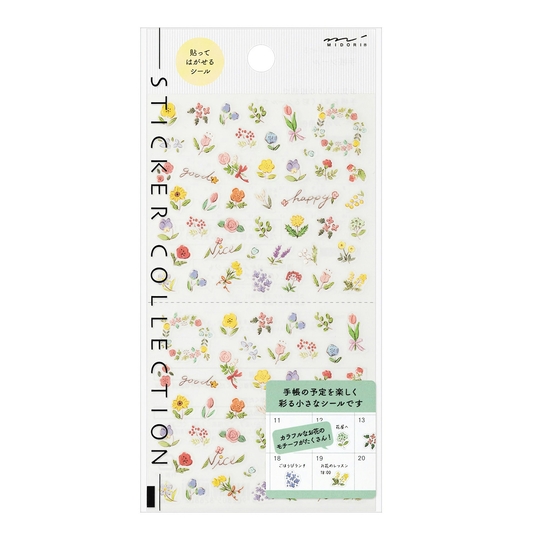 Midori Adesivi Decorativi Wild Flowers