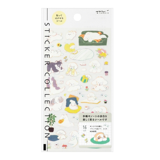 Midori Stickers Dog M
