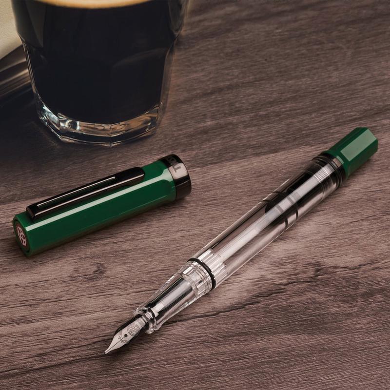 TWSBI Twsbi Eco Penna Stilografica Green Irish & Onyx