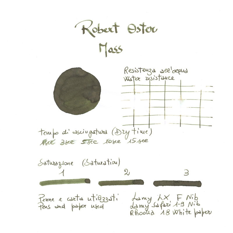 Robert Oster Moss Inchiostro 50 ml