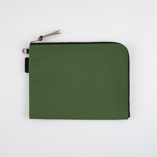 Hobonichi Tragen Flat Pouch per formato A5 Verde