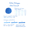 Rohrer & Klingner Blu Permanente Inchiostro 50 ml
