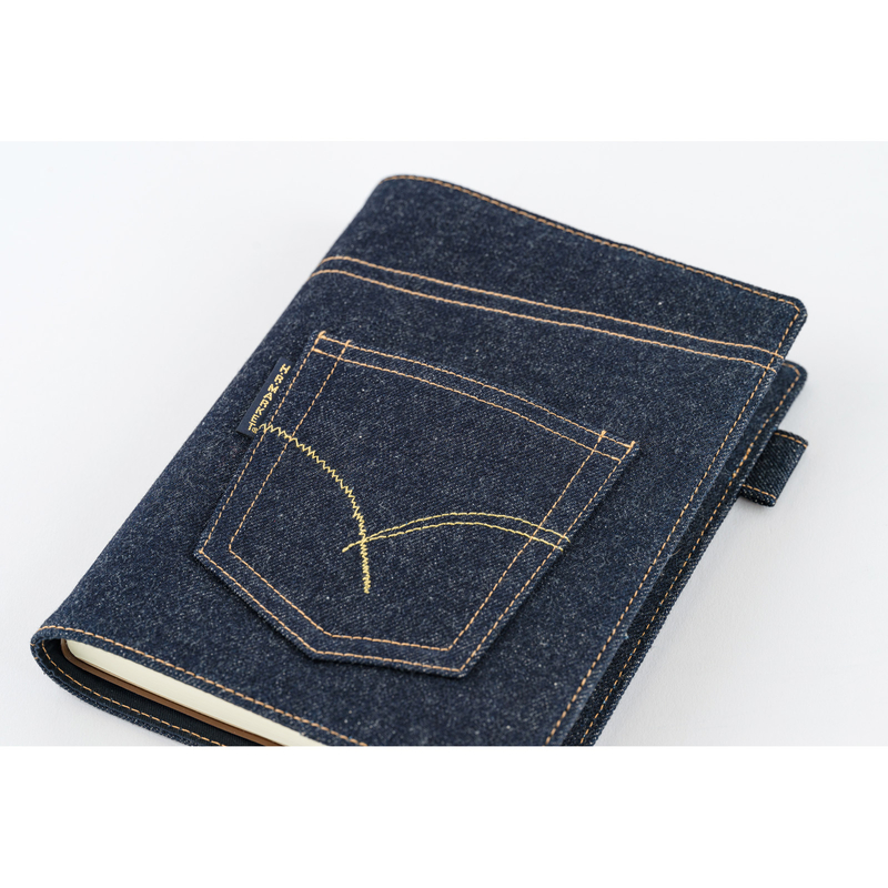 Hobonichi Hobonichi Cover Hollywood Ranch Market: Indigo Jeans Pocket A5 Size 5 Year