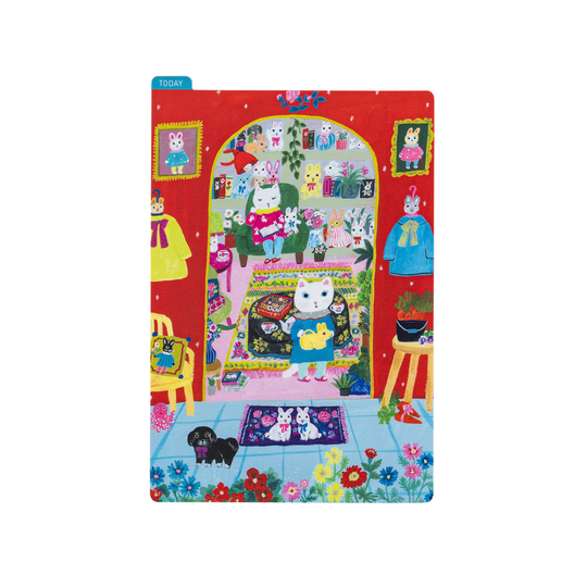 Hobonichi Pencil Board Yumi Kitagishi: In the Room Sottopagina per Original A6