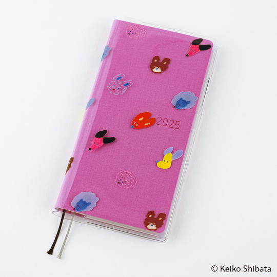 Hobonichi Cover on Cover Keiko Shibata: Dog Ears Fluttering in the Wind for Weeks
