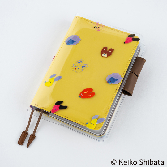 Hobonichi Cover on Cover Keiko Shibata: Dog Ears Fluttering in the Wind per Agende formato A6