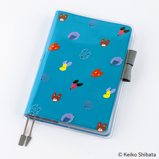 Hobonichi Cover on Cover Keiko Shibata: Dog Ears Fluttering in the Wind per Agende formato A5