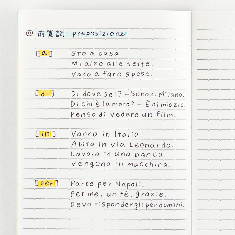 Hobonichi Hobonichi Lined Notebook A6 Righe