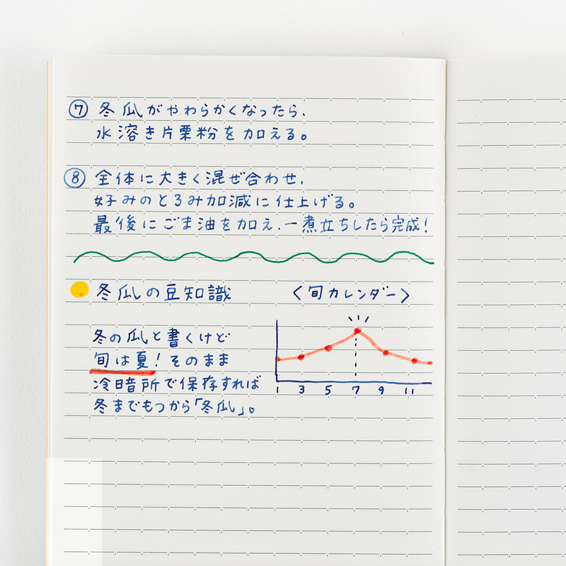 Hobonichi Hobonichi Lined Notebook A6 Righe