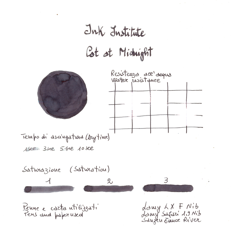Ink Institute Ink Institute Cat at Midnight Ink Bottle 30 ml