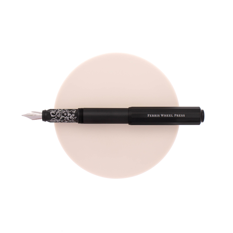 Ferris Wheel Press Ferris Wheel Press Aluminum Carousel Penna Stilografica Bearrington Black Edizione Limitata