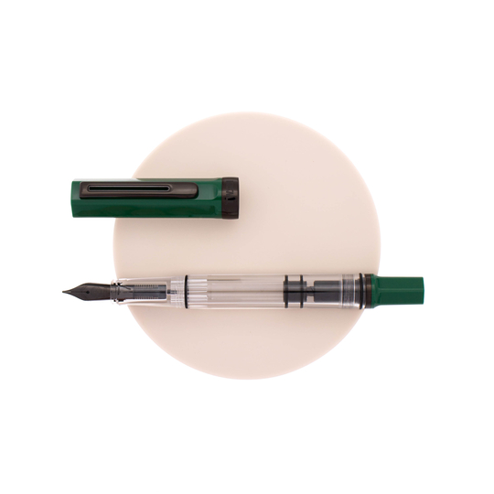 Twsbi Eco Fountain Pen Green Irish & Onyx