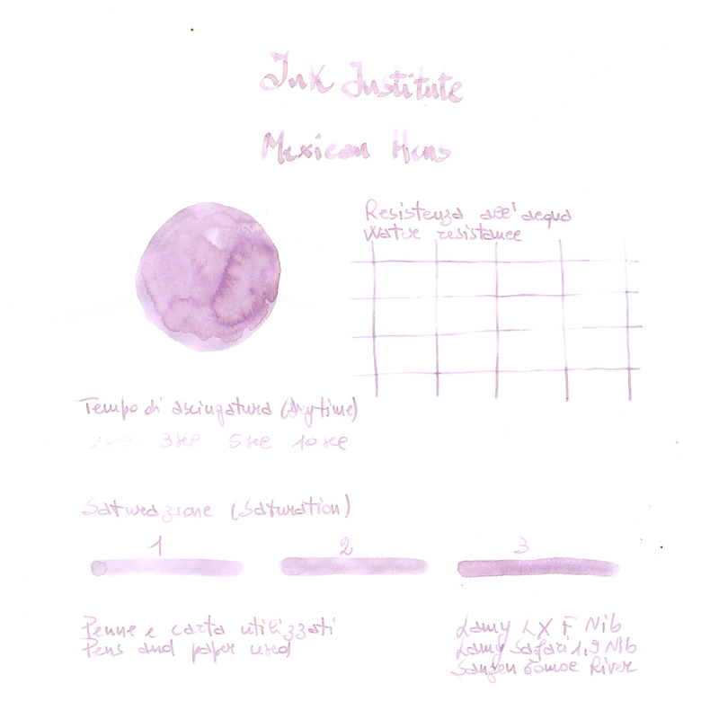 Ink Institute Ink Institute Meander Series Mexican Hens Ink Bottle 30 ml