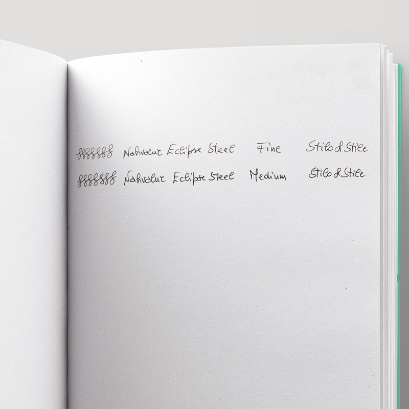 Nahvalur Nahvalur Eclipse Penna Stilografica Pure Silver