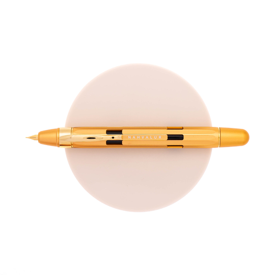 Nahvalur Eclipse Fountain Pen Pure Gold