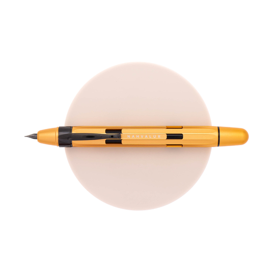 Nahvalur Eclipse Fountain Pen Electrum