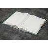 Galen Leather Galen Leather Slim Notebook Cover A5 Crazy Horse Forest Green