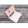 Galen Leather Galen Leather Slim Notebook Cover A5 Undyed