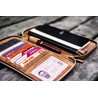 Galen Leather Galen Leather Zippered Cover Hobonichi Weeks Mega Crazy Horse Brown