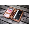 Galen Leather Galen Leather Cover Hobonichi Weeks con Zip Crazy Horse Brown