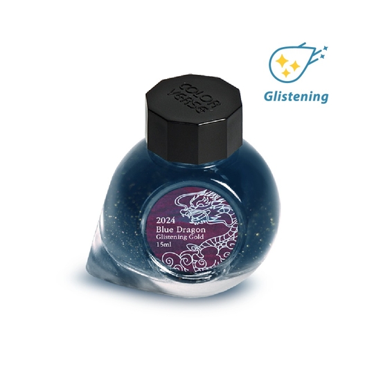 Colorverse 2024 Blue Dragon Glistening Gold Inchiostro 15 ml
