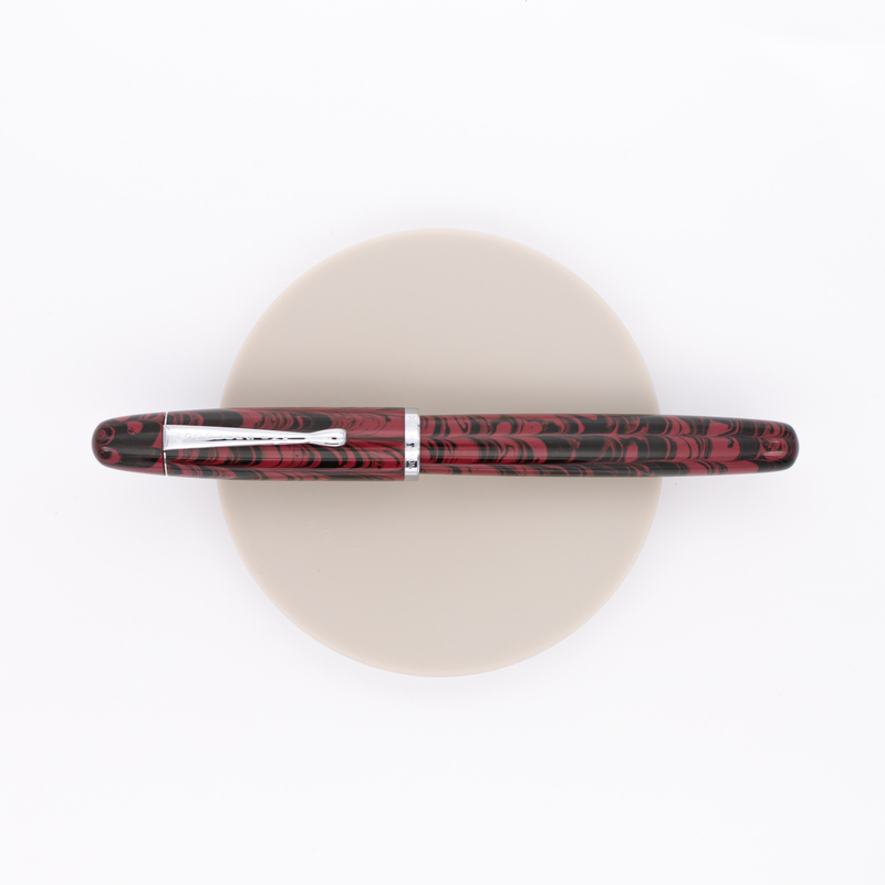 Noodler's Neponset Ebonite Fountain Pen Red Rebellion