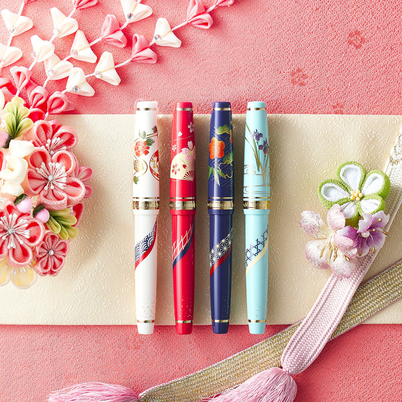 Sailor Sailor Professional Gear Slim Kimono Fountain Pen Happiness