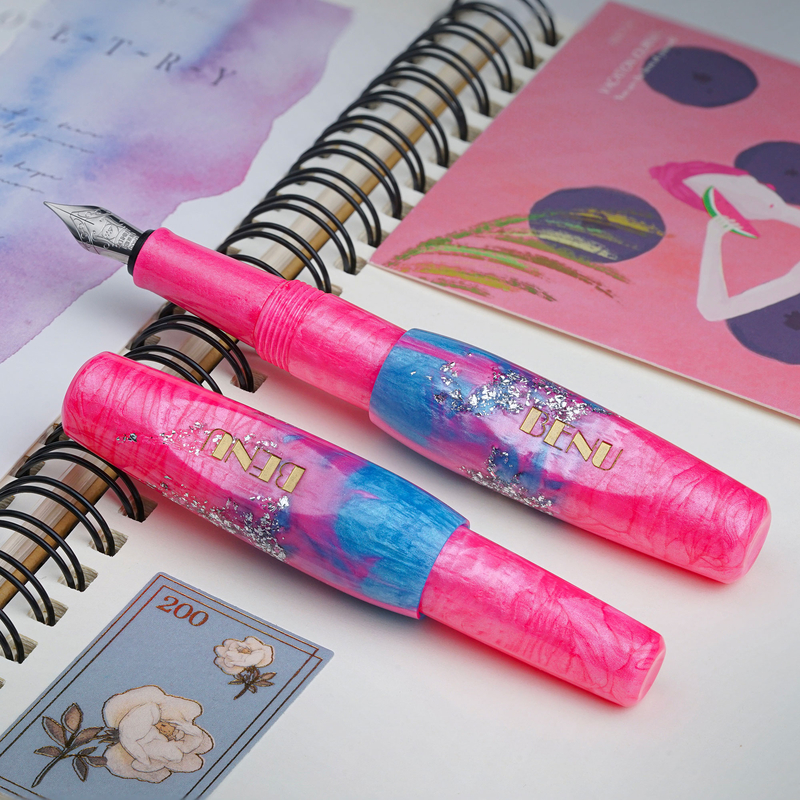 Benu Benu Pixie Fountain Pen Stardust Pink