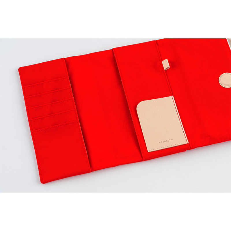 Hobonichi Hobonichi Techo Weeks Cover Tragen (Red)