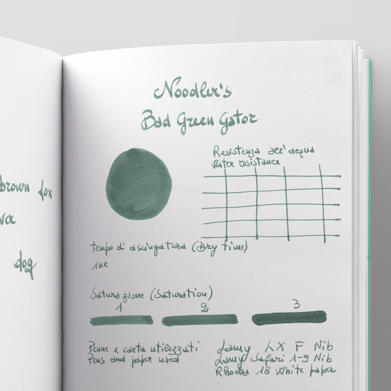 Noodler's Bad Green Gator Ink Bottle 3 oz