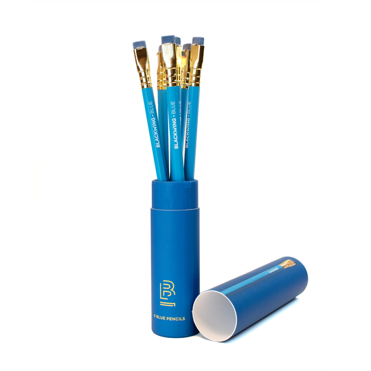 Blackwing Blue Set of 6 Pencils