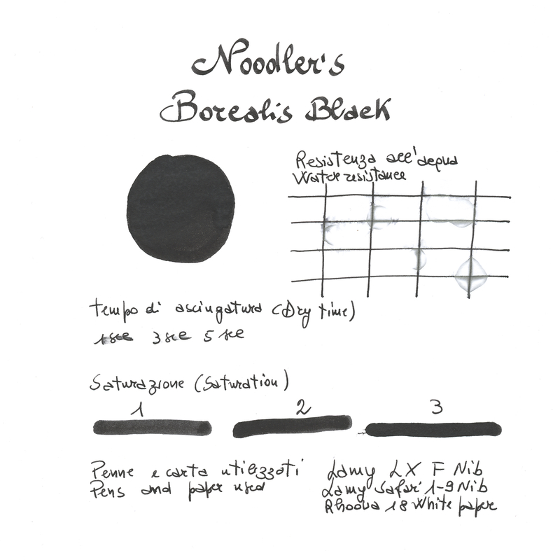 Noodler's Borealis Black Inchiostro 3 oz