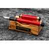 Galen Leather Galen Leather The Pen Rest Wooden Pen Stand Olive